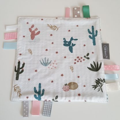 Labeldoekje cactus groen - Afbeelding 2